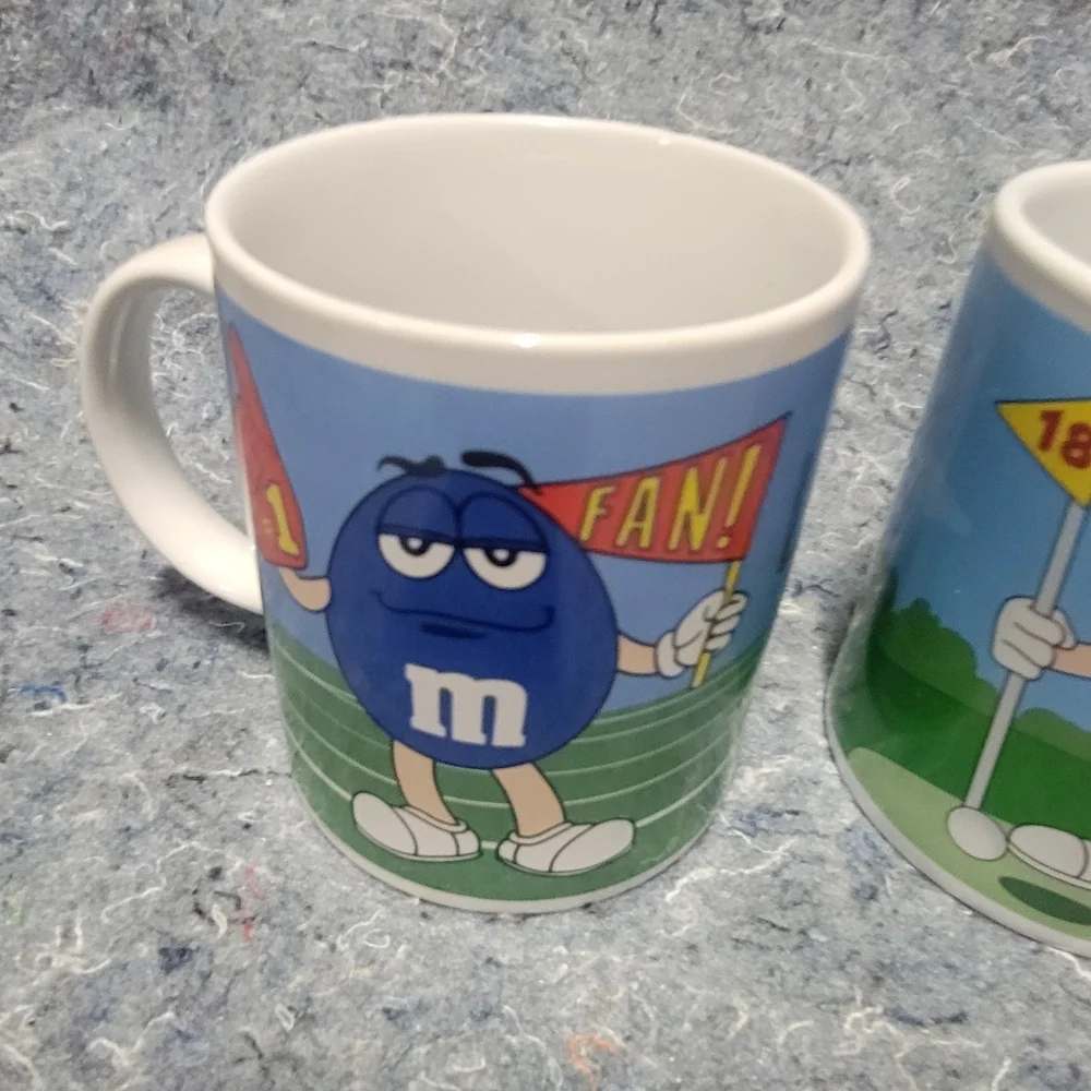 M&M's‎ Golf Themed Mugs Set